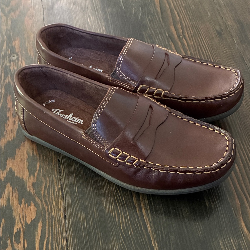 Florsheim Kids Brown Loafers NEW